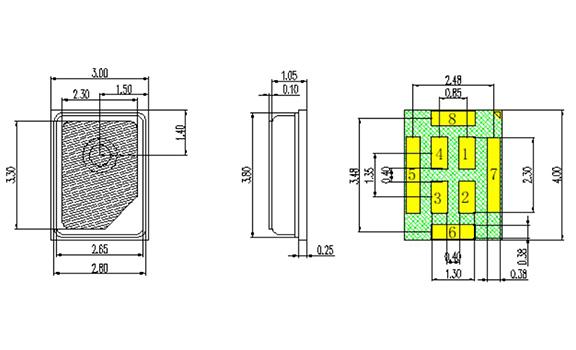 数字硅麦克风SD4030T261-CJ01 IP67防水|数字麦克风|莺歌声学-高